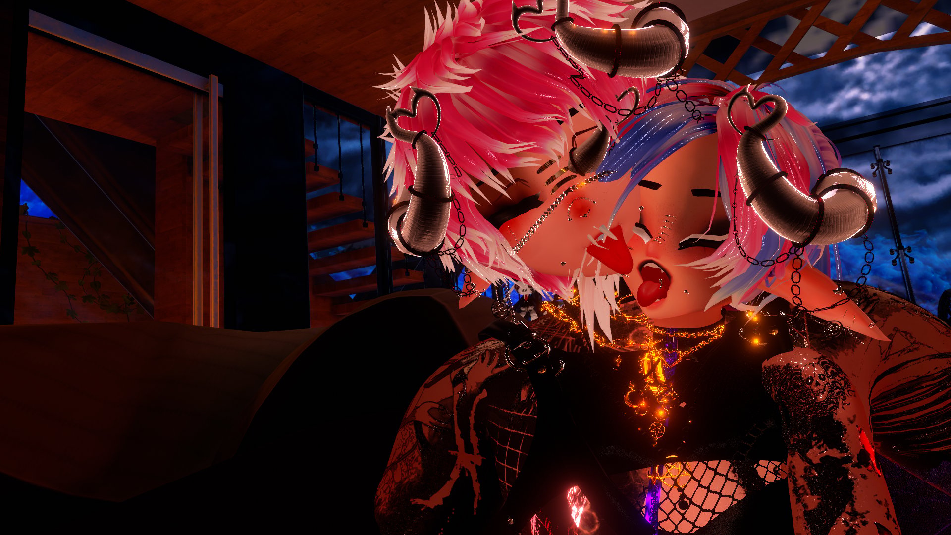 Doah, Your Goth E-Daddy💀| VRCFT | PC + QUEST | GOGOLOCO | SPS