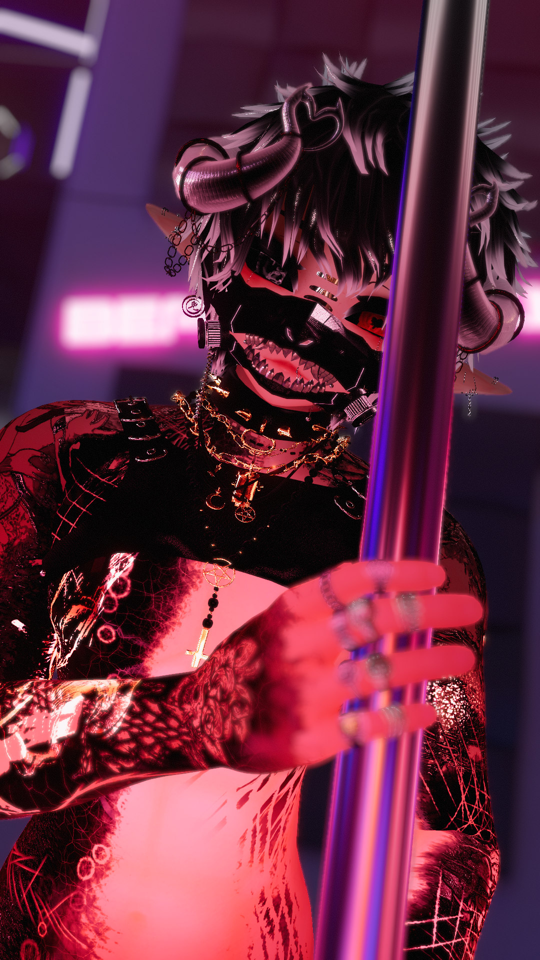 Doah, Your Goth E-Daddy💀| VRCFT | PC + QUEST | GOGOLOCO | SPS