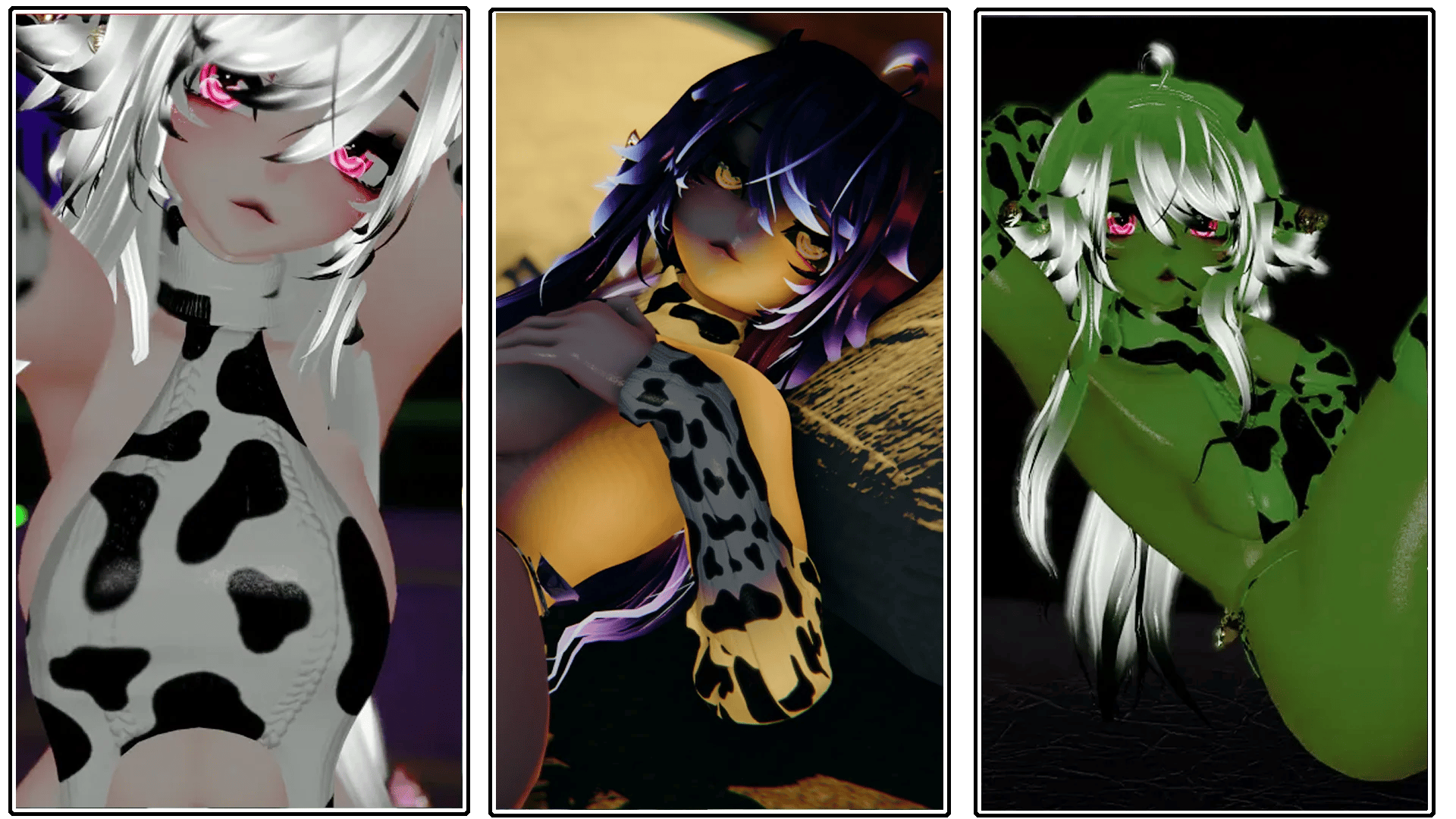 Virgin Killer Moo Moo🐮 | VRCFT | PC + QUEST | GOGOLOCO