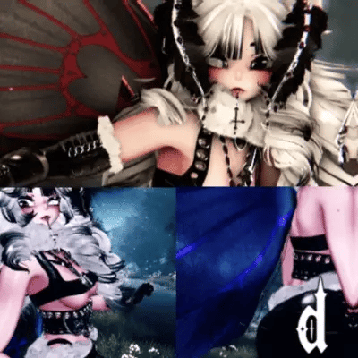 Ga'thic Scissor Hands 🦋 | VRCFT | PC + QUEST | GOGOLOCO | SPS