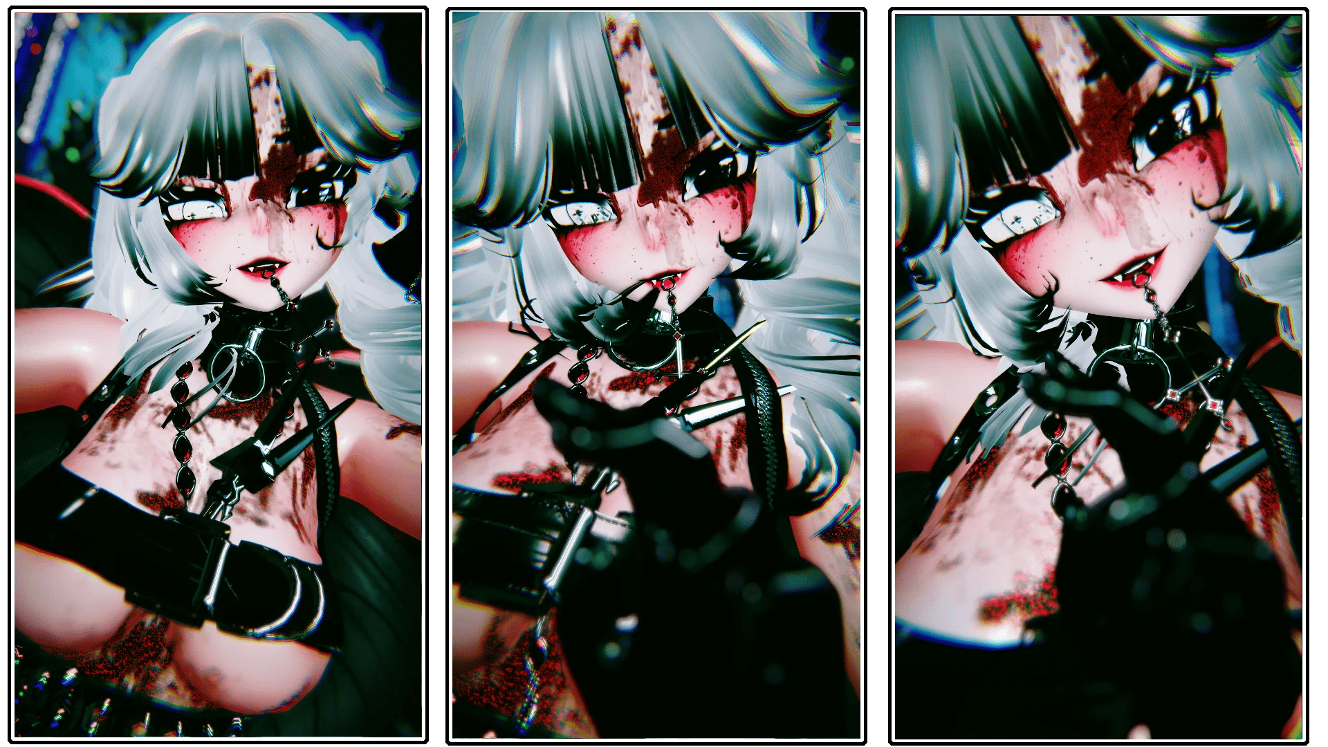 Ga'thic Scissor Hands 🦋 | VRCFT | PC + QUEST | GOGOLOCO | SPS