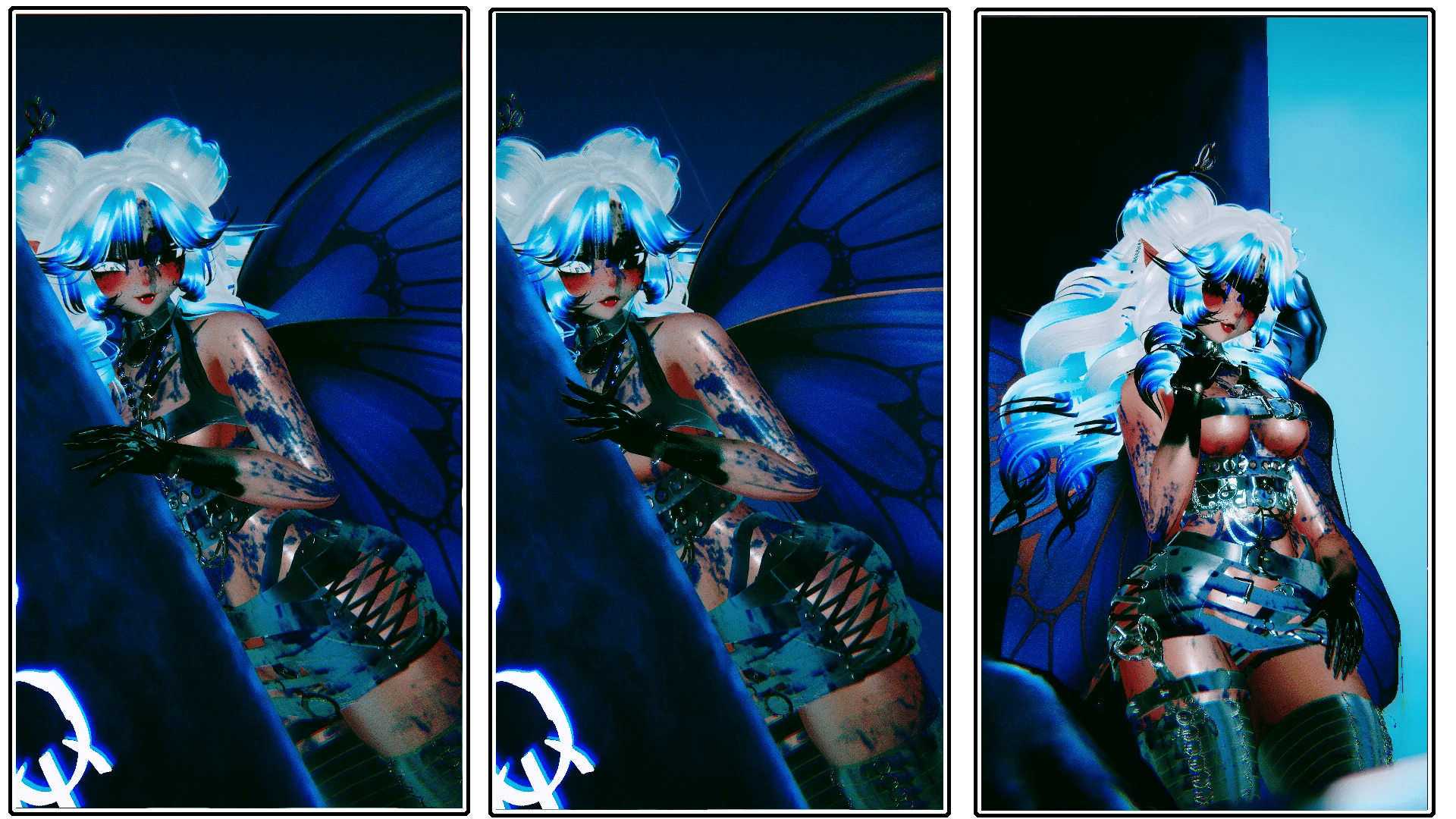 Ga'thic Scissor Hands 🦋 | VRCFT | PC + QUEST | GOGOLOCO | SPS