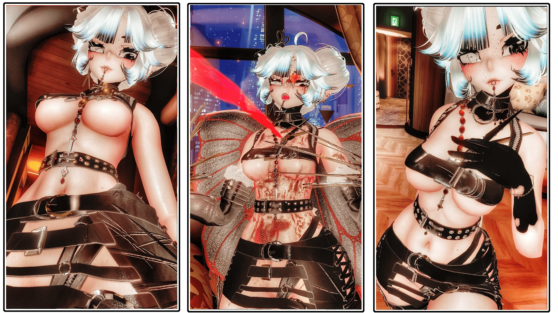 Ga'thic Scissor Hands 🦋 | VRCFT | PC + QUEST | GOGOLOCO | SPS