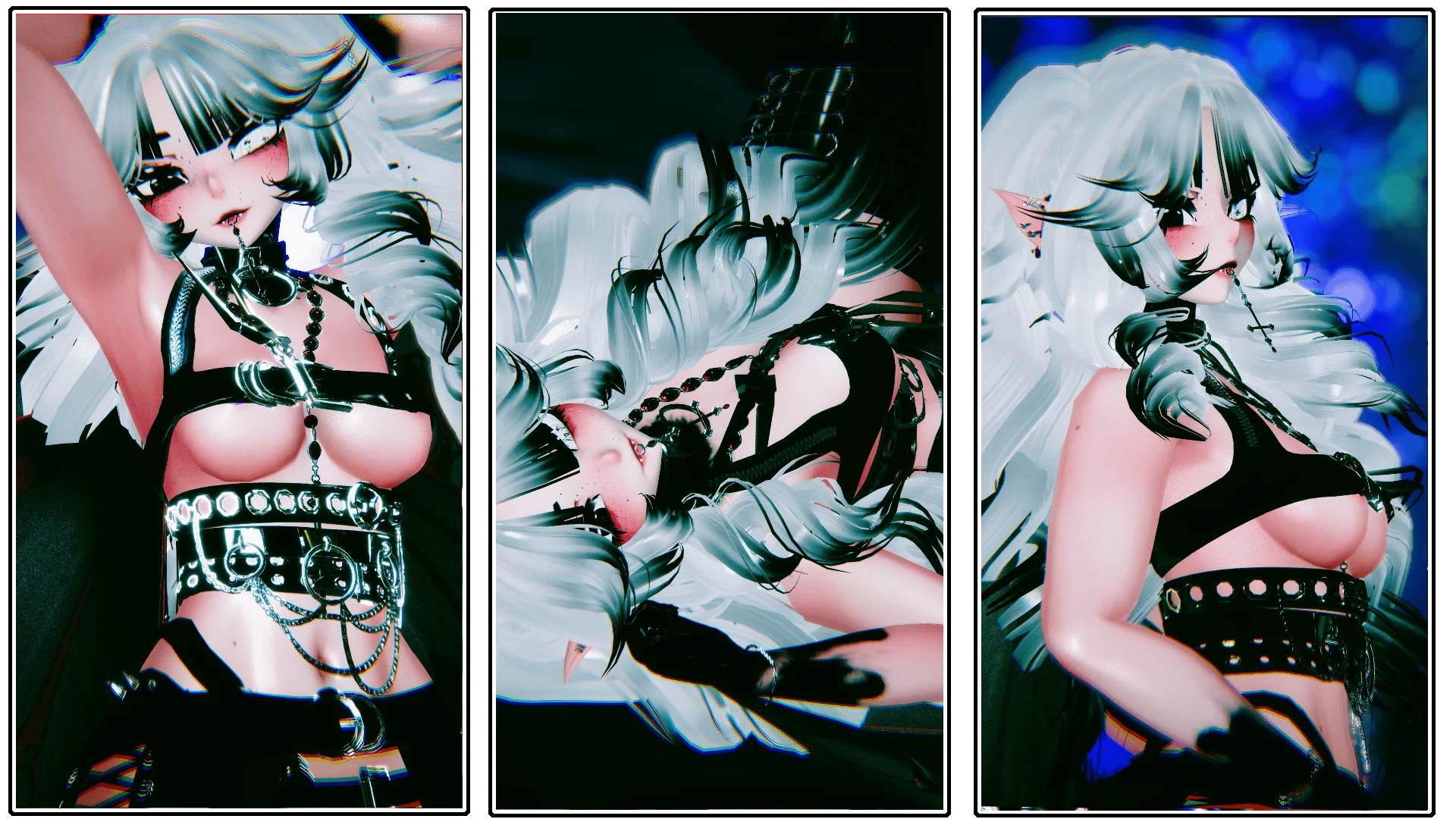Ga'thic Scissor Hands 🦋 | VRCFT | PC + QUEST | GOGOLOCO | SPS
