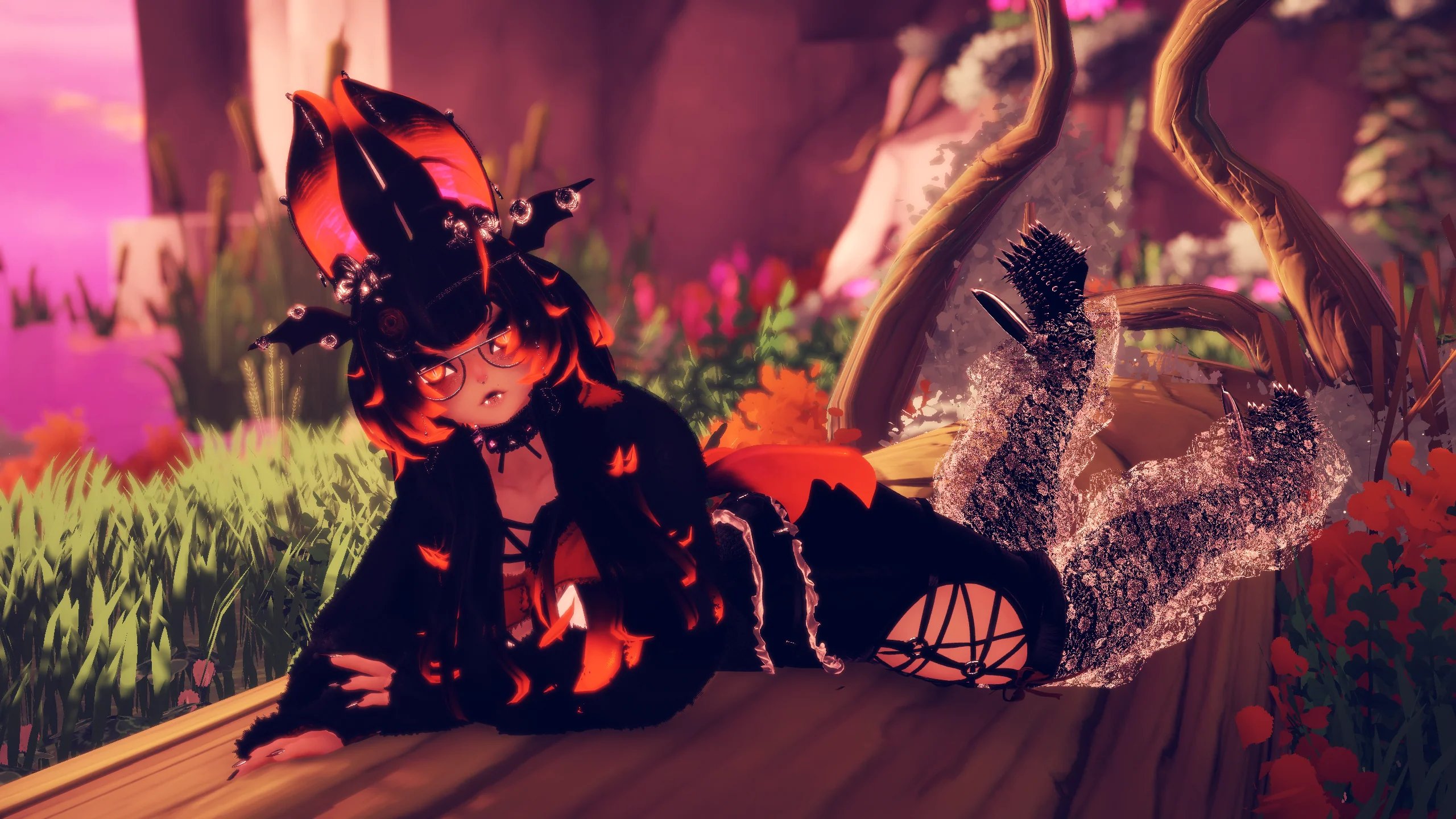 Hell Hex Batty 🦇 | VRCFT | PC | GOGOLOCO | SPS