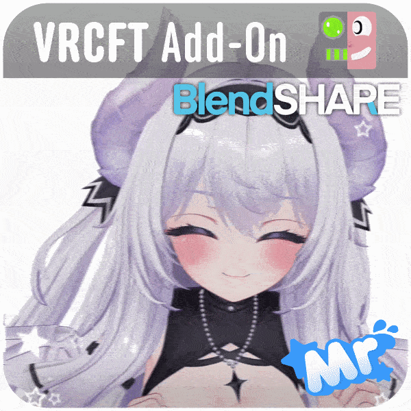 「愛莉」 (Airi) VRCFT (Face Tracking/フェイストラッキング) Add-On