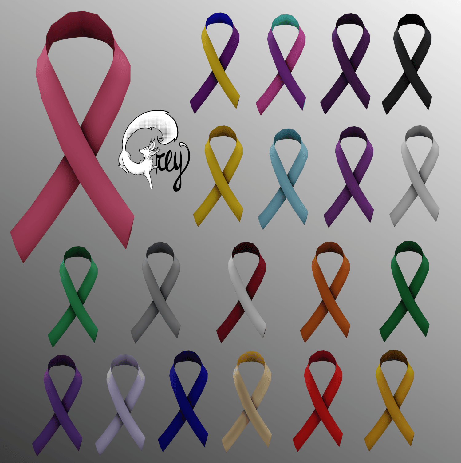 Cancer Awareness Ribbons [FREE]