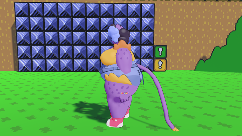 Catty (Blender Model + VRChat Avatar PC & Quest Optimized)