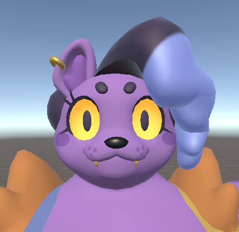 Catty (Blender Model + VRChat Avatar PC & Quest Optimized)