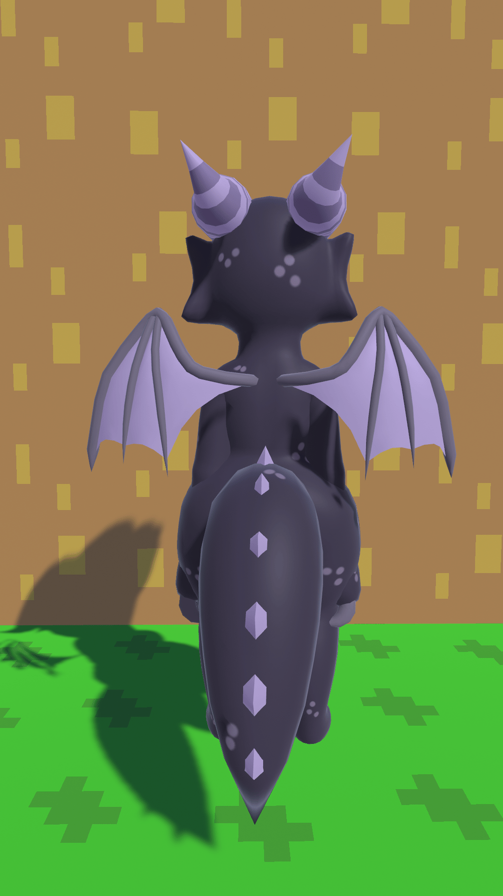 Ender Dragon (Blender Model + VRChat Avatar)