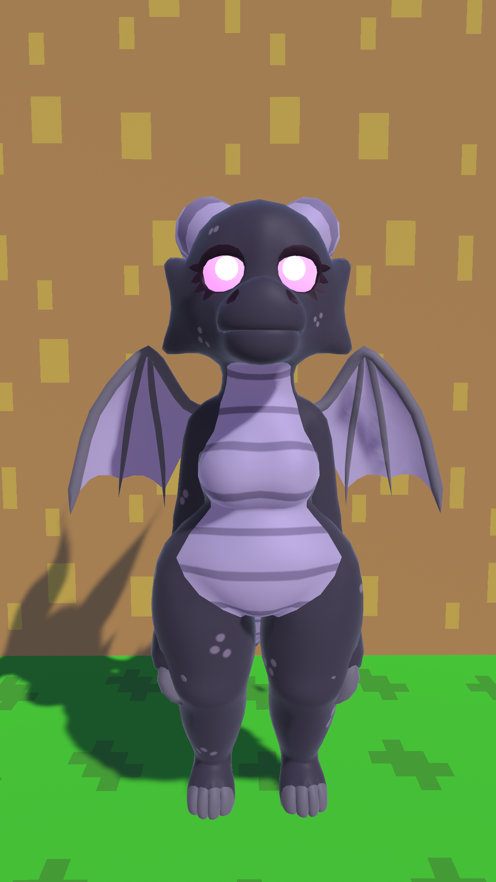 Ender Dragon (Blender Model + VRChat Avatar)