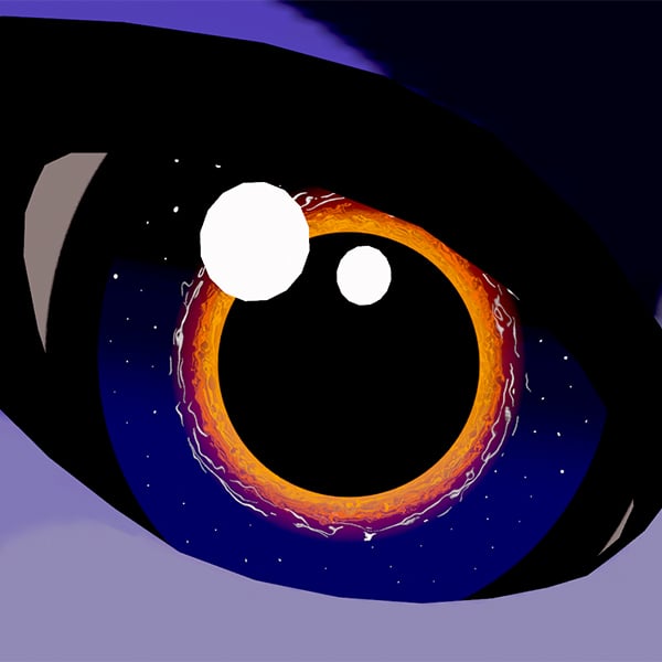 Novabeast Black Hole Eye Texture || CUSTOM UNITY PACKAGE INCLUDED!
