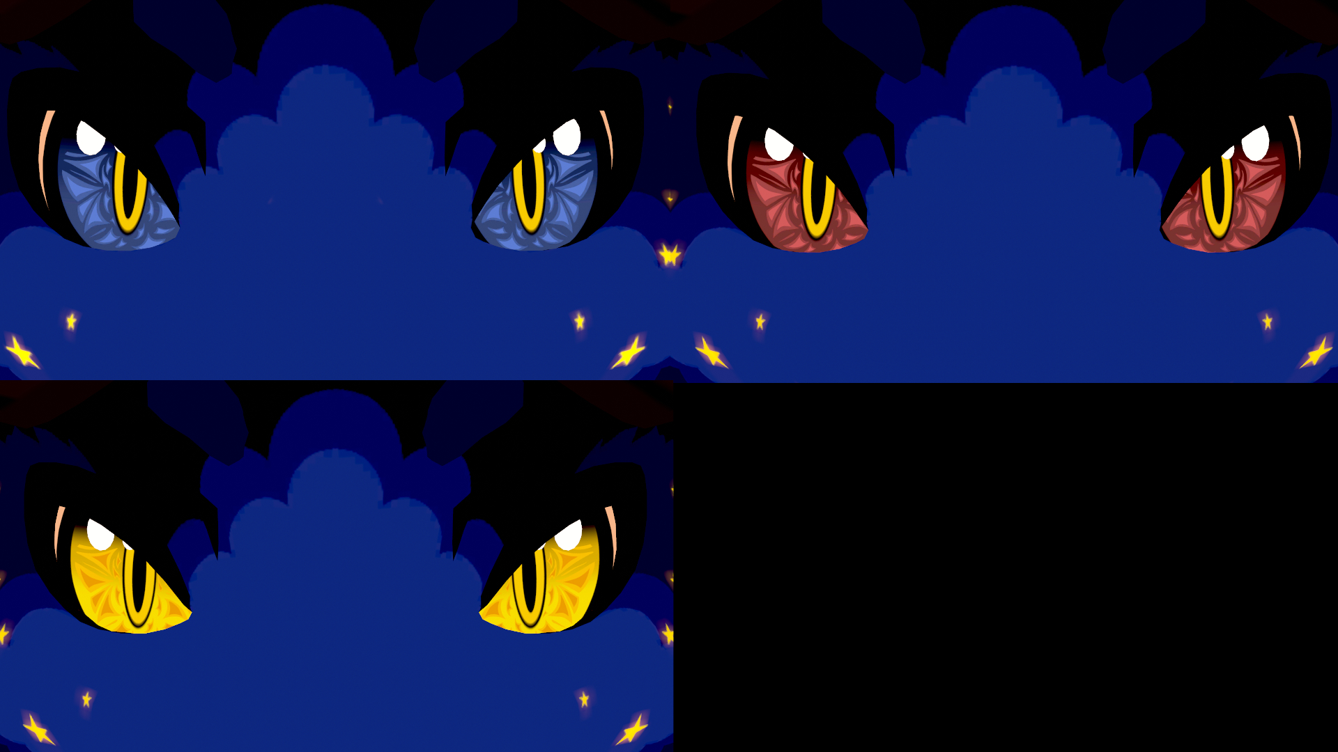 Novabeast Dragon Eyes Texture Pack ||UNITY PACKAGE INCLUDED|| 7 COLORS!