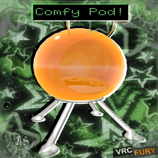 { Comfy Pod } - World Drop VRCFURY