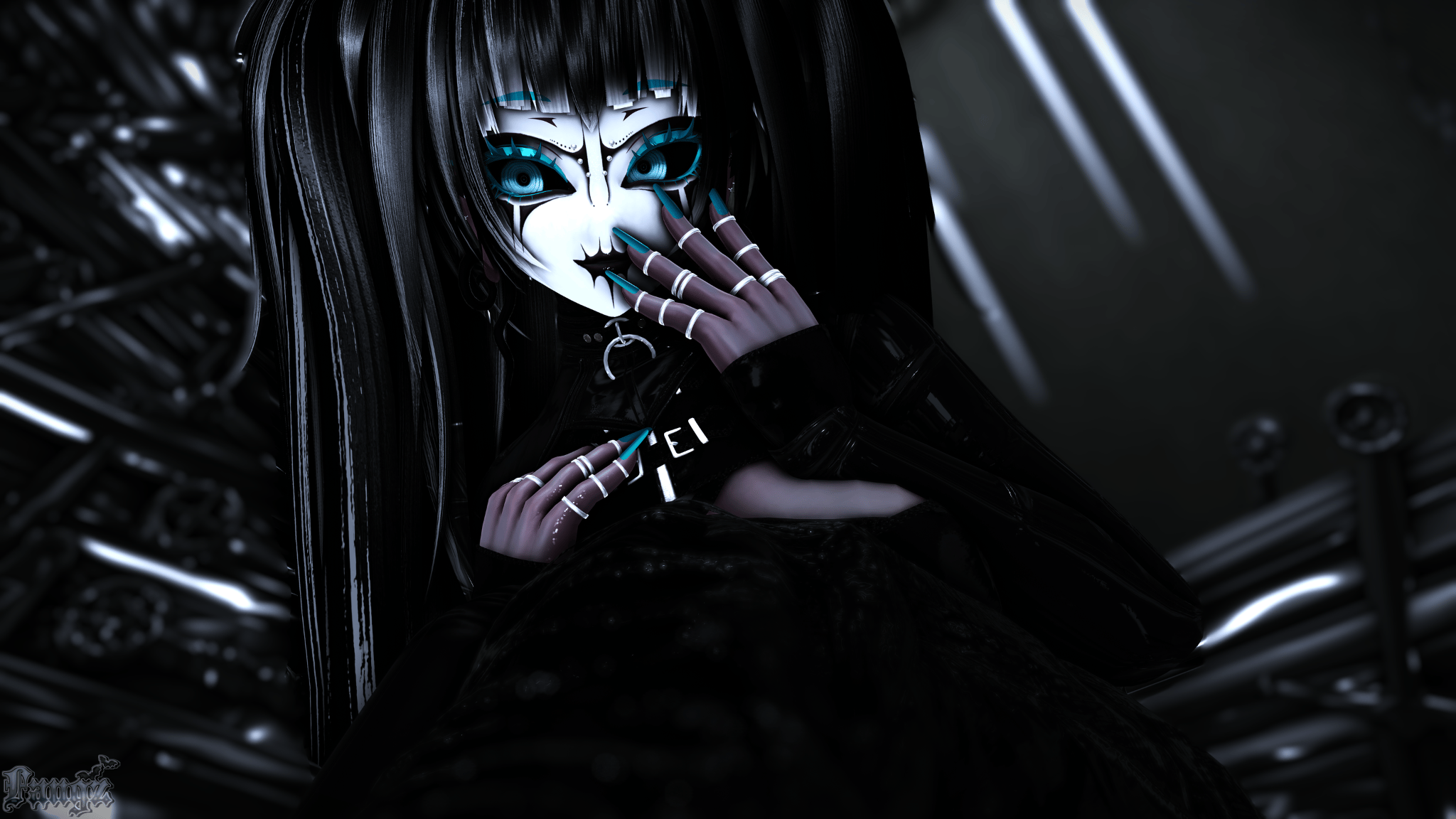 { Latex Miku } - PC & QUEST, GOGO, FT