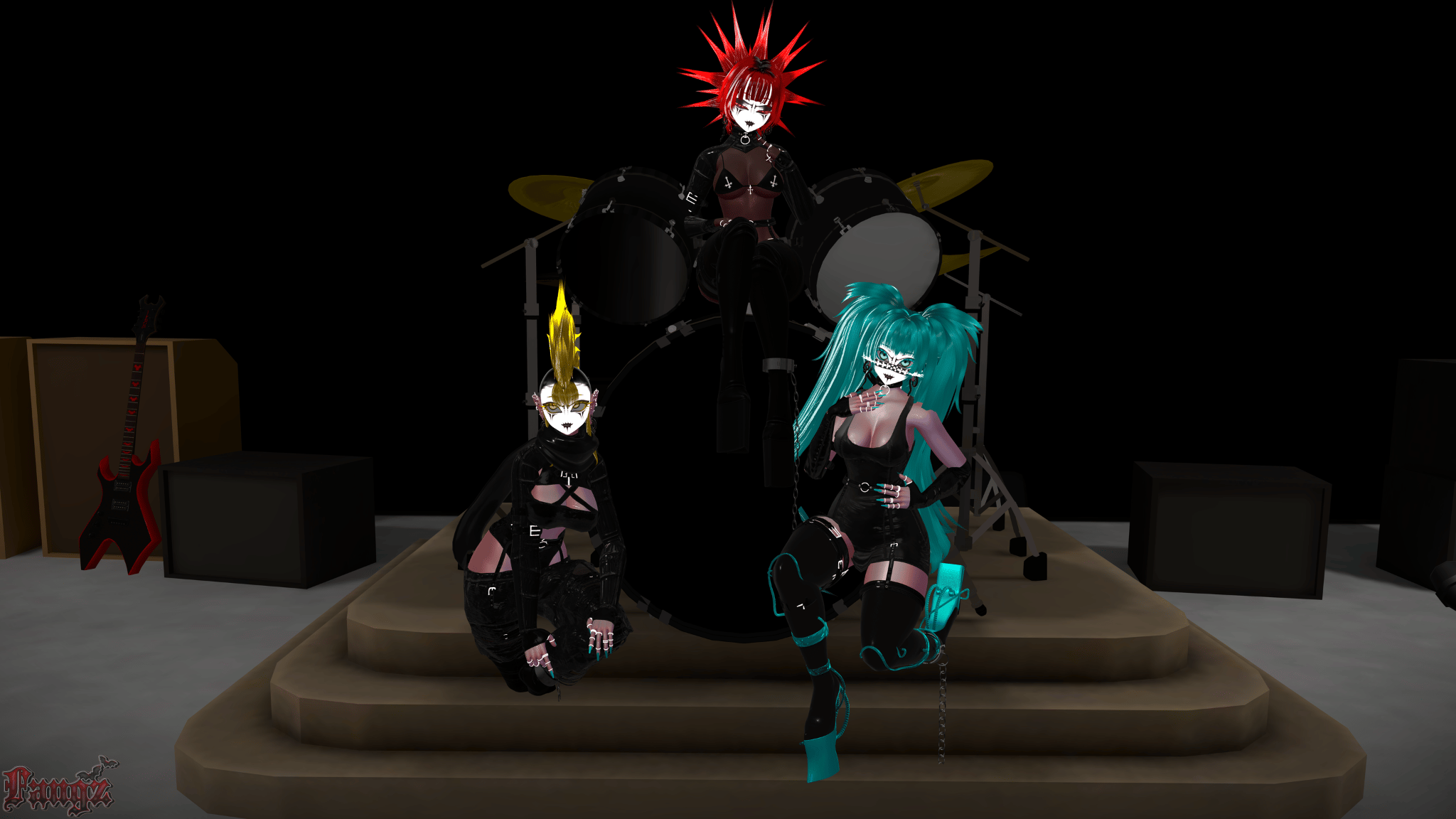{ Latex Miku } - PC & QUEST, GOGO, FT