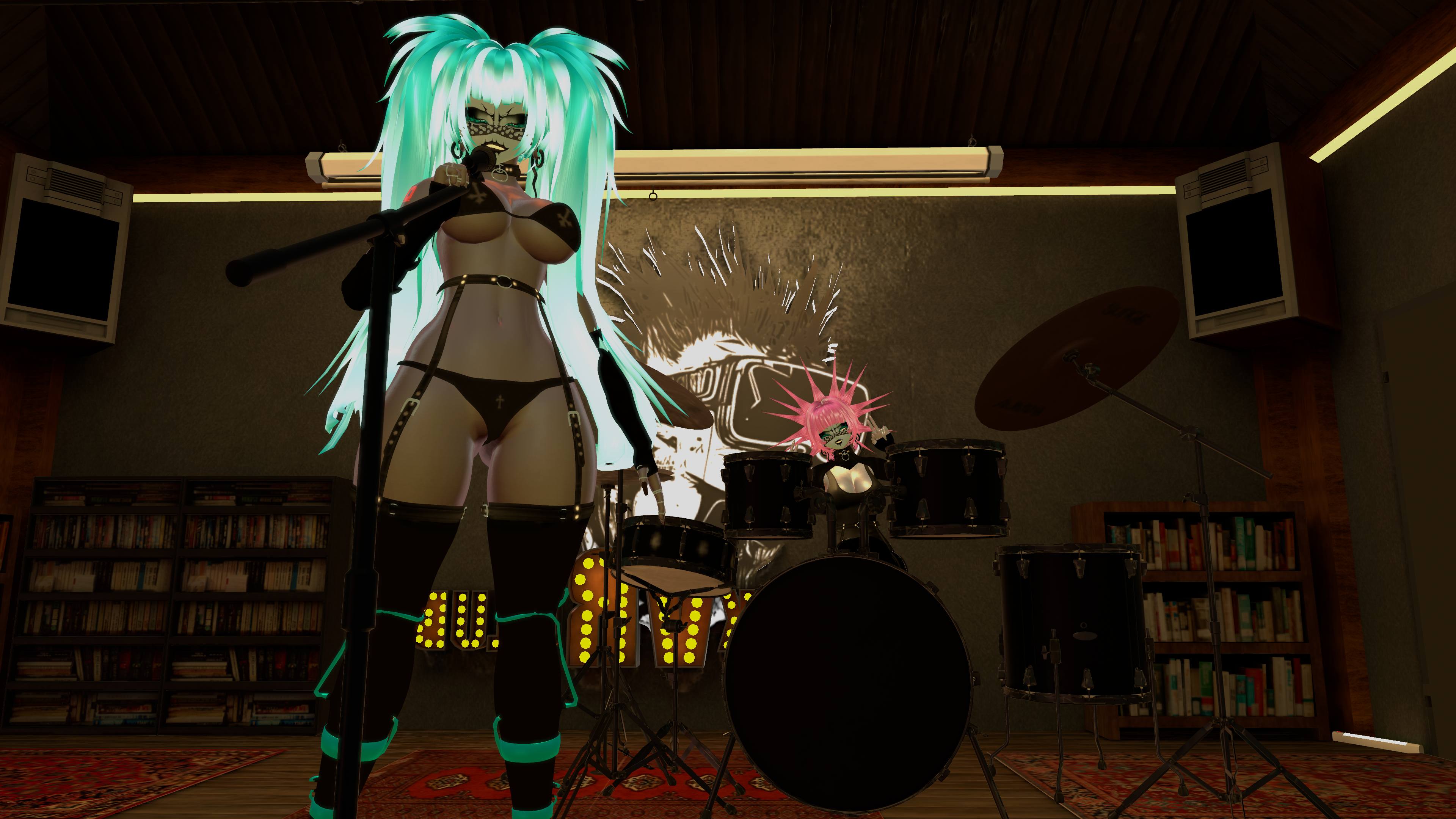 { Latex Miku } - PC & QUEST, GOGO, FT