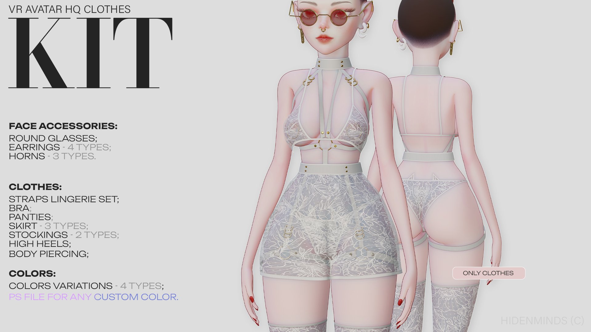 Female BodySuit KIT 01