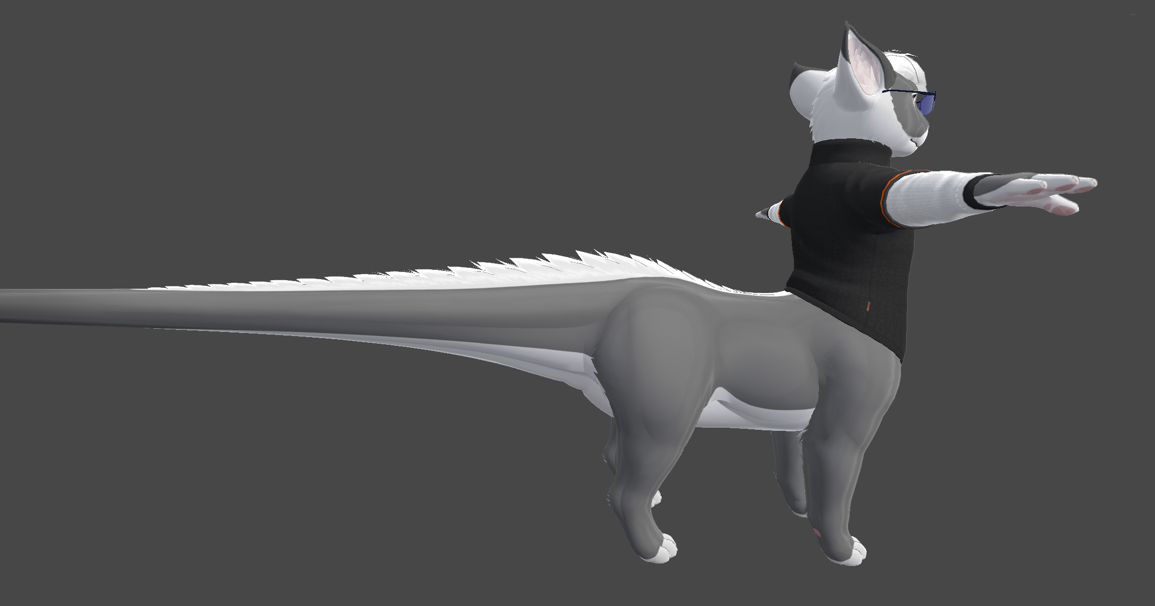 Soren VRChat Avatar (Bipedal & Taur) PC + Quest