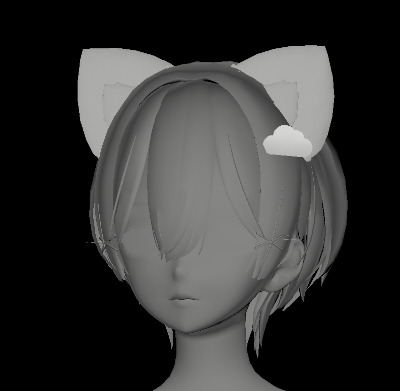 ☁︎ Cloud Set (Ears, Tail, and Accessories)