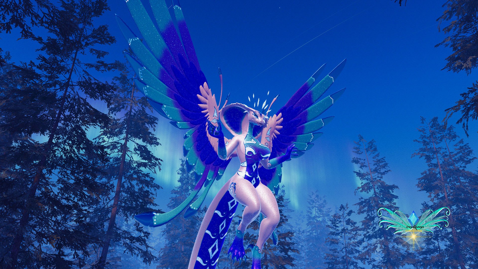 Celestial Origin Snake Texture (female version only)