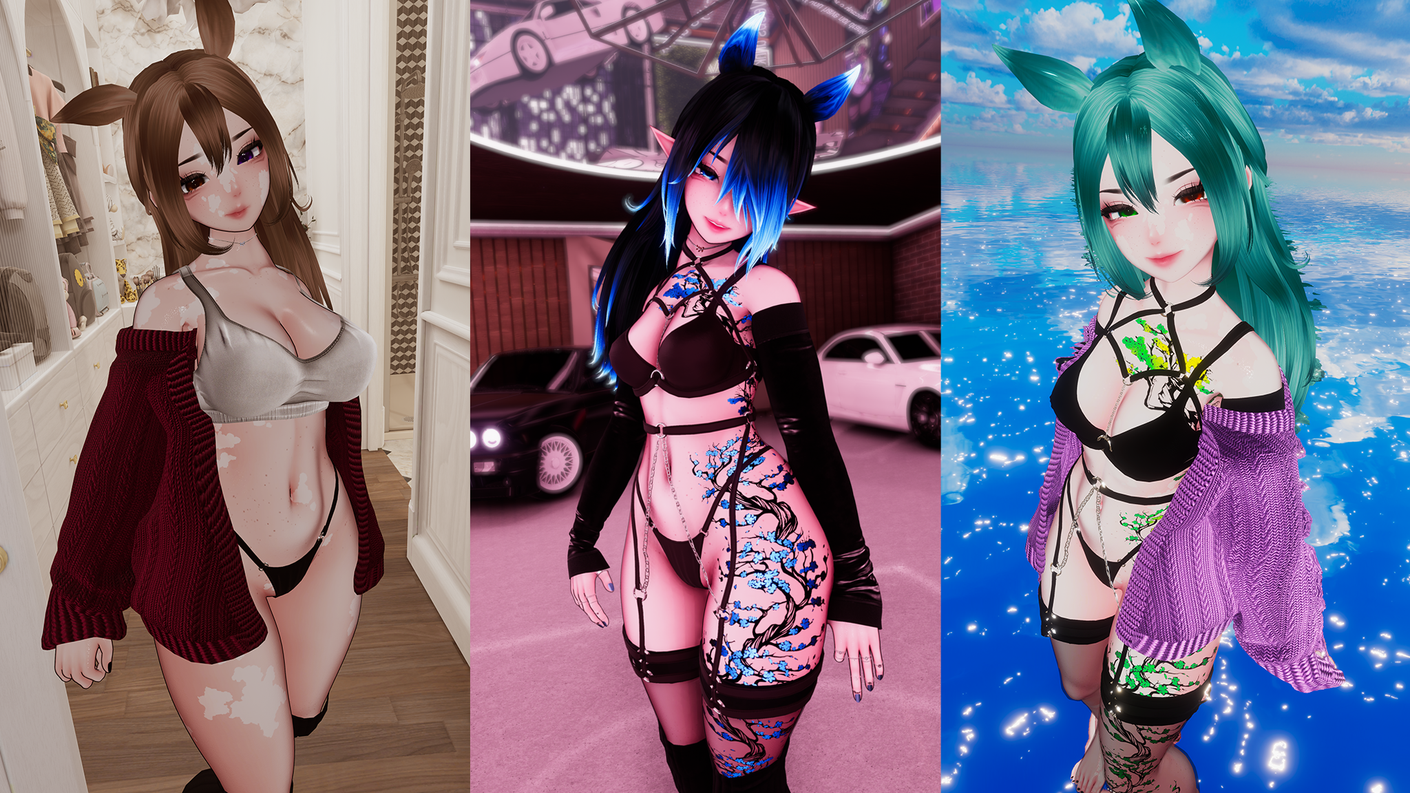 Yena the Horsey🐴 (Female / Femboy, PC, OPTI, QUEST, Gogo, VRCFT / Face Tracking, SPS, Lolipop)