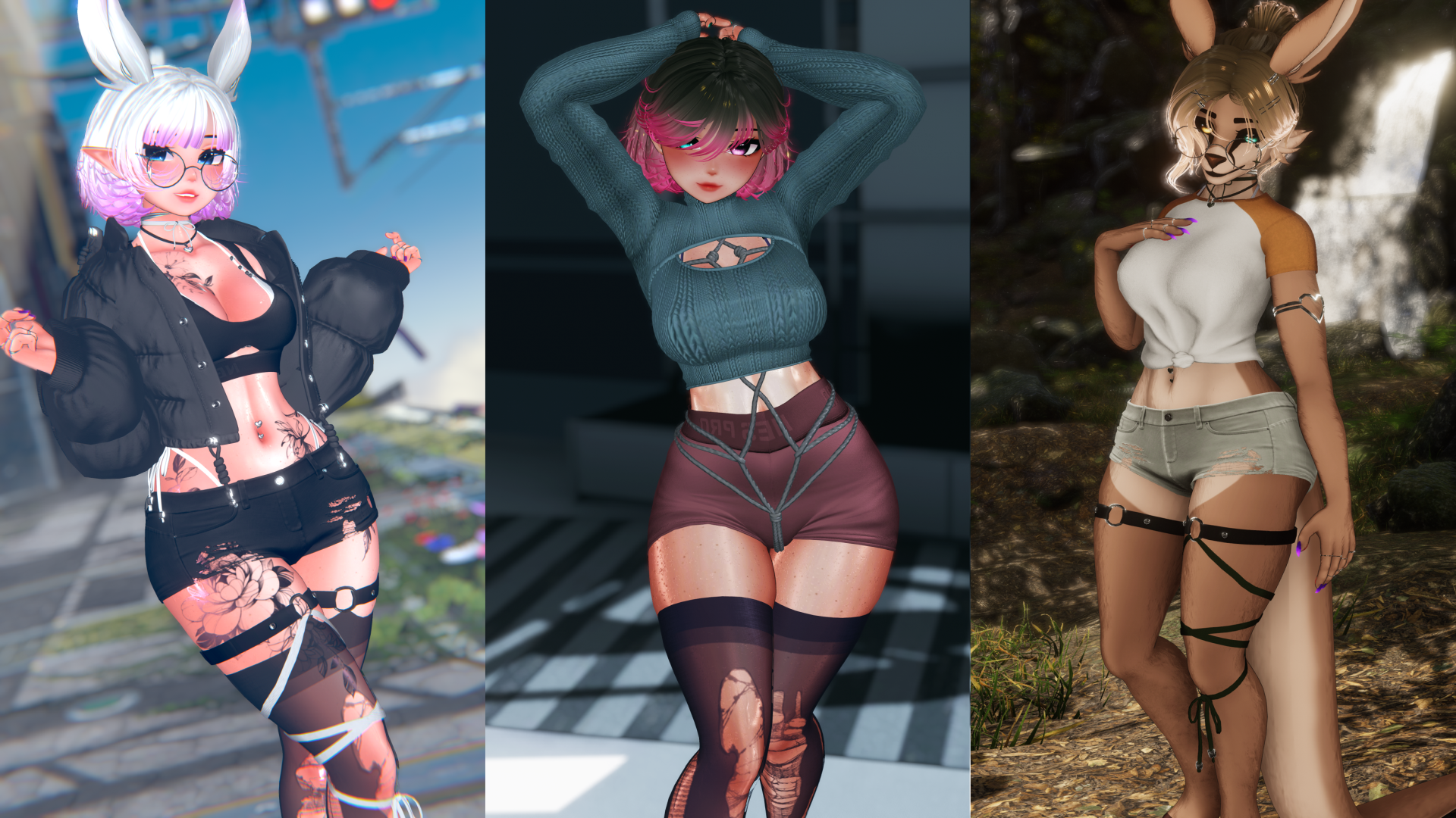 Kanga by Rue (Female / Femboy / Furry, PC, OPTI, QUEST, Gogo, VRCFT / Face Tracking, SPS, LOLIPOP)