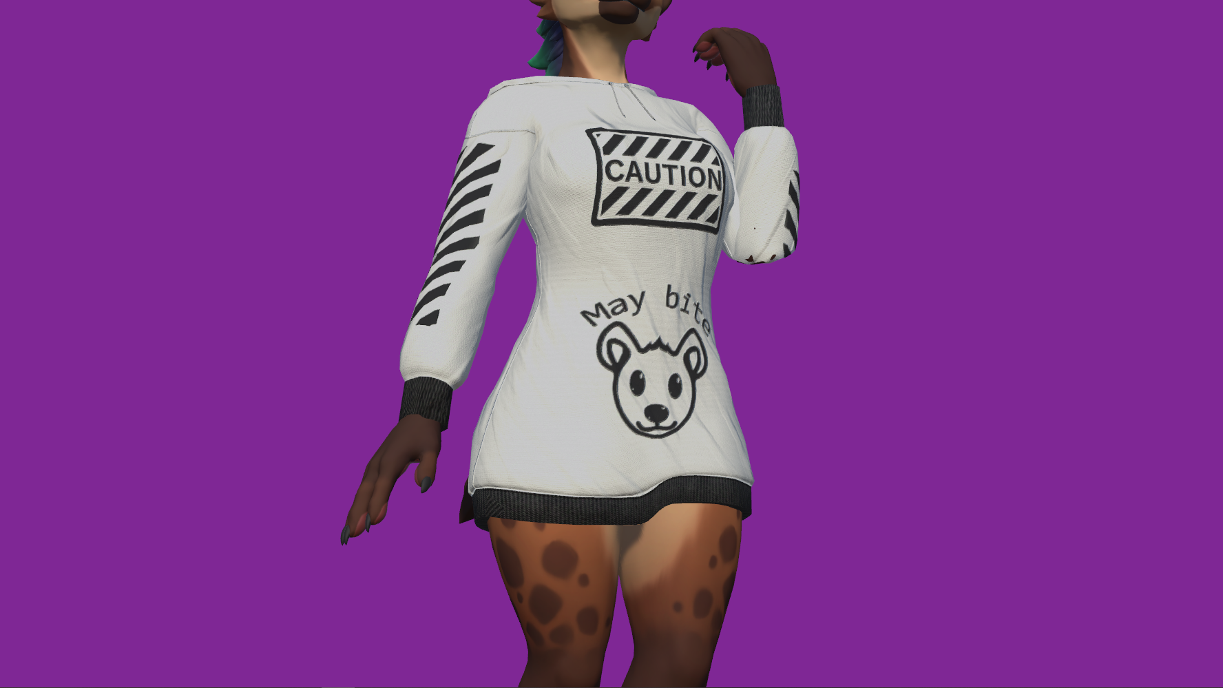 Oversize Hoodie for the Hyenid