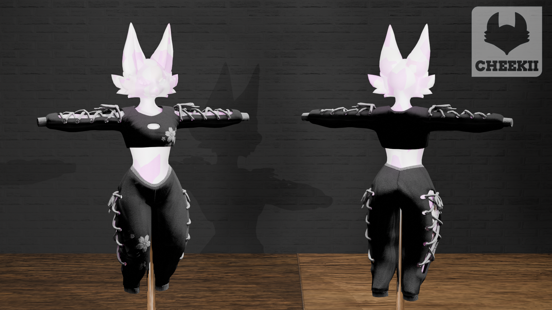 Novabeast Lace Streetwear Set
