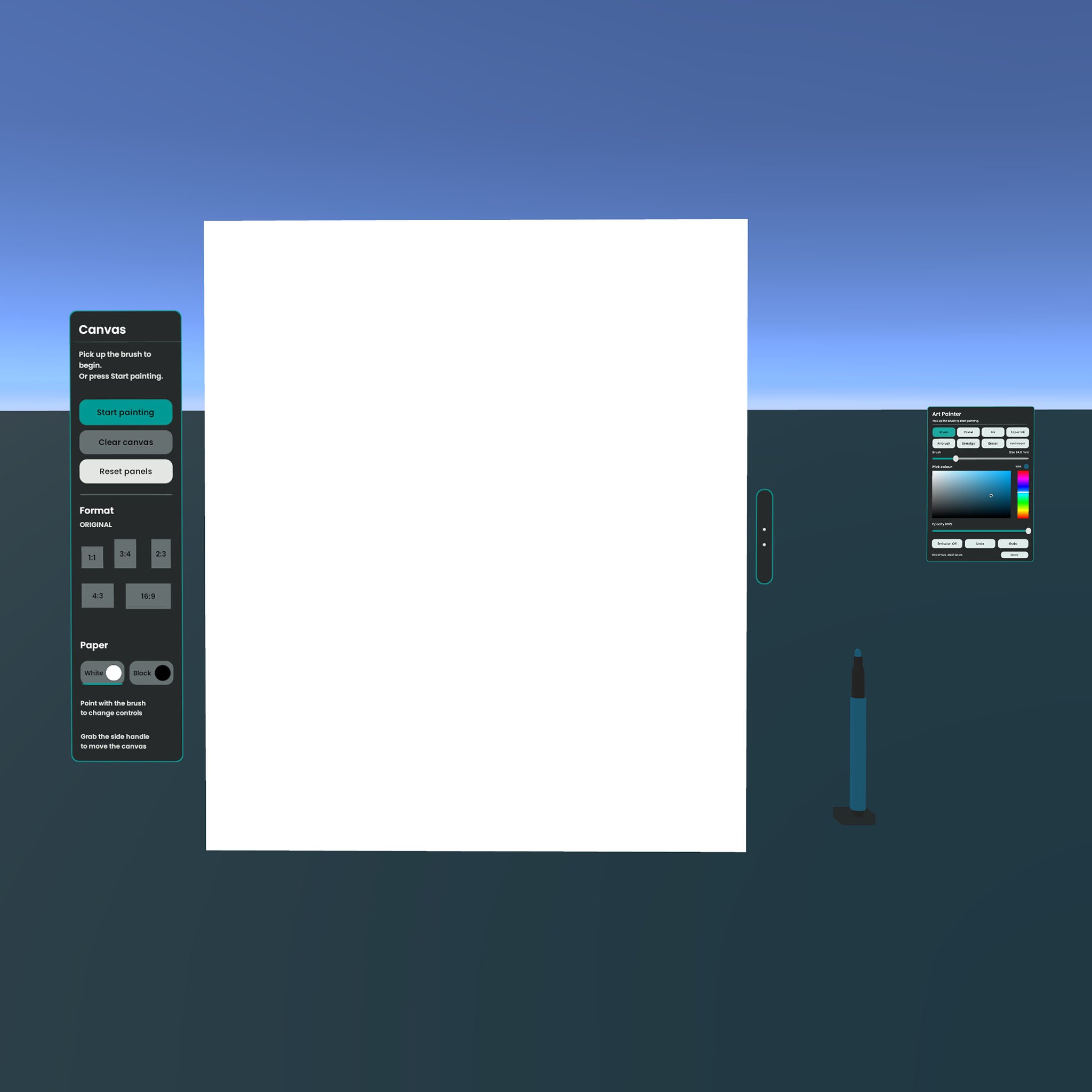 Art Painter VRchat Prefab
