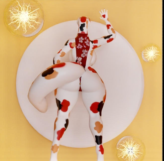 Lily Snake - Koi Body Texture