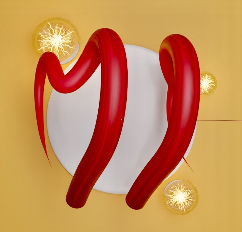 Valentine Heart Horns