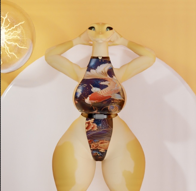 LIly Snake - Tight Texture Koi/Octo