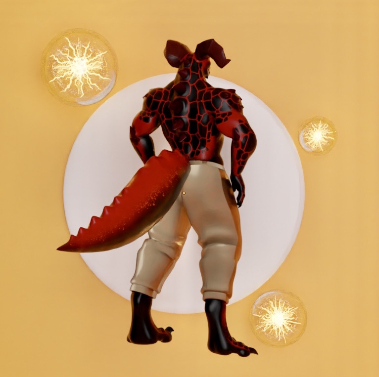 Male DeathClaw Texture Pack 1
