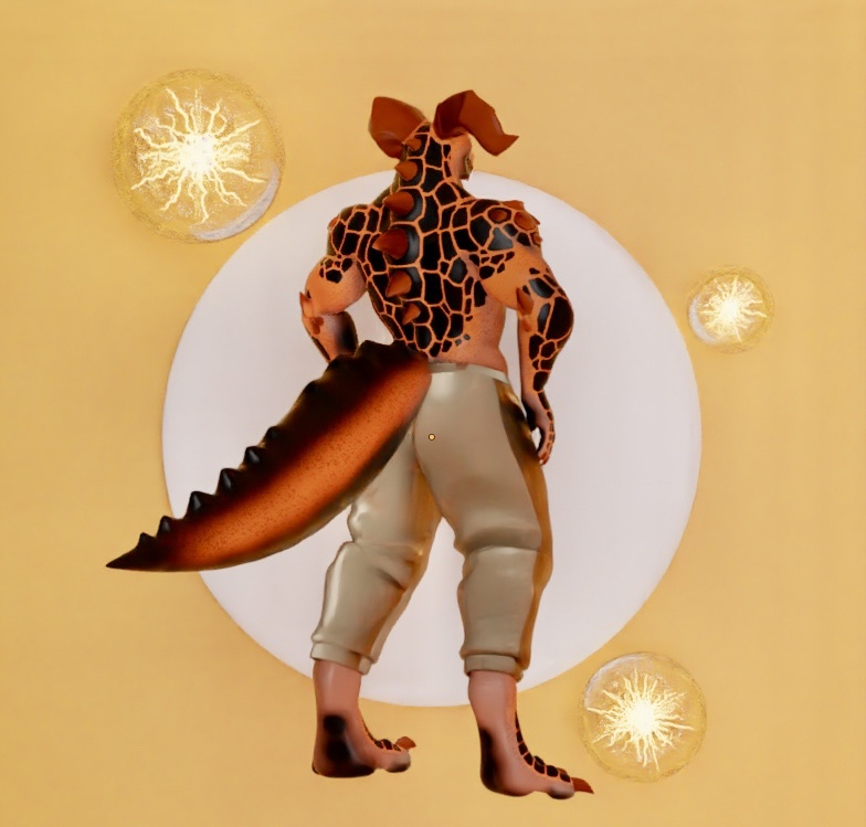 Male DeathClaw Texture Pack 1