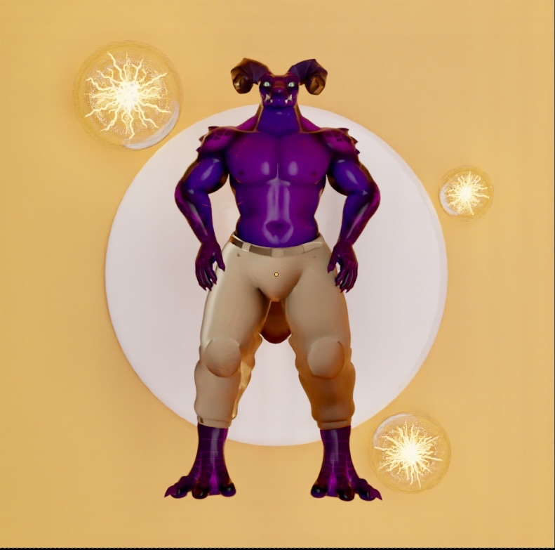 Male DeathClaw Texture Pack 1