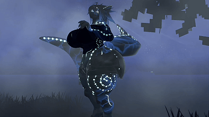 Glow Savior Shark Texture