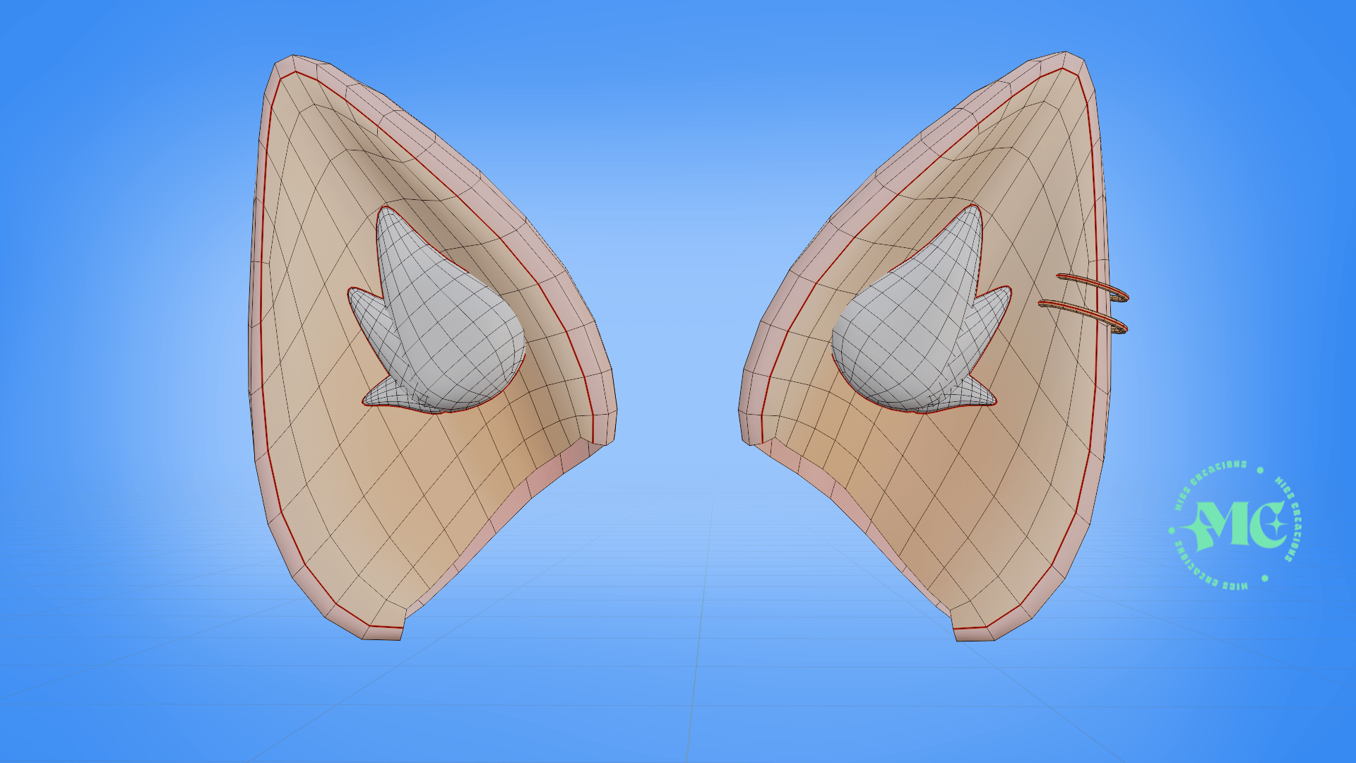 Set Cat Ears & Tail VRChat asset