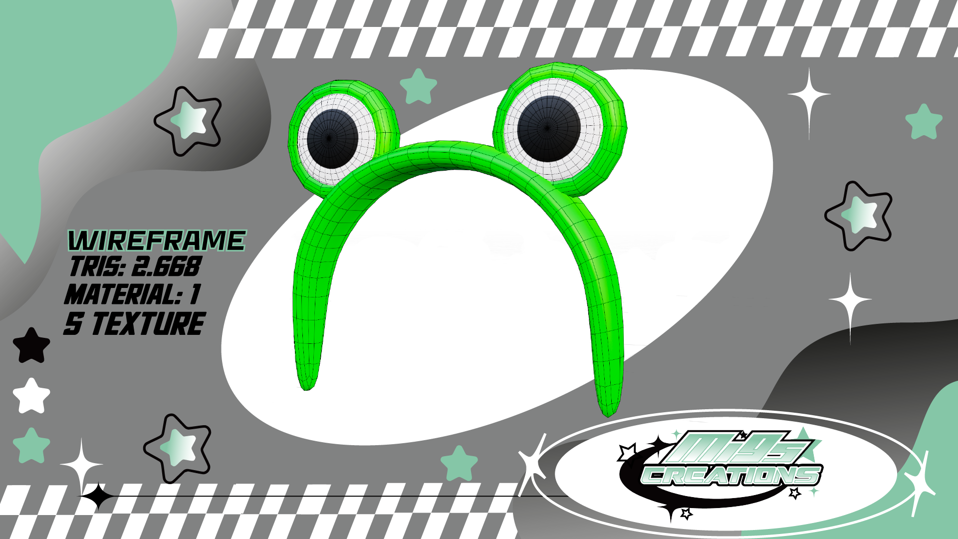 Frog Headband | VRChat Asset