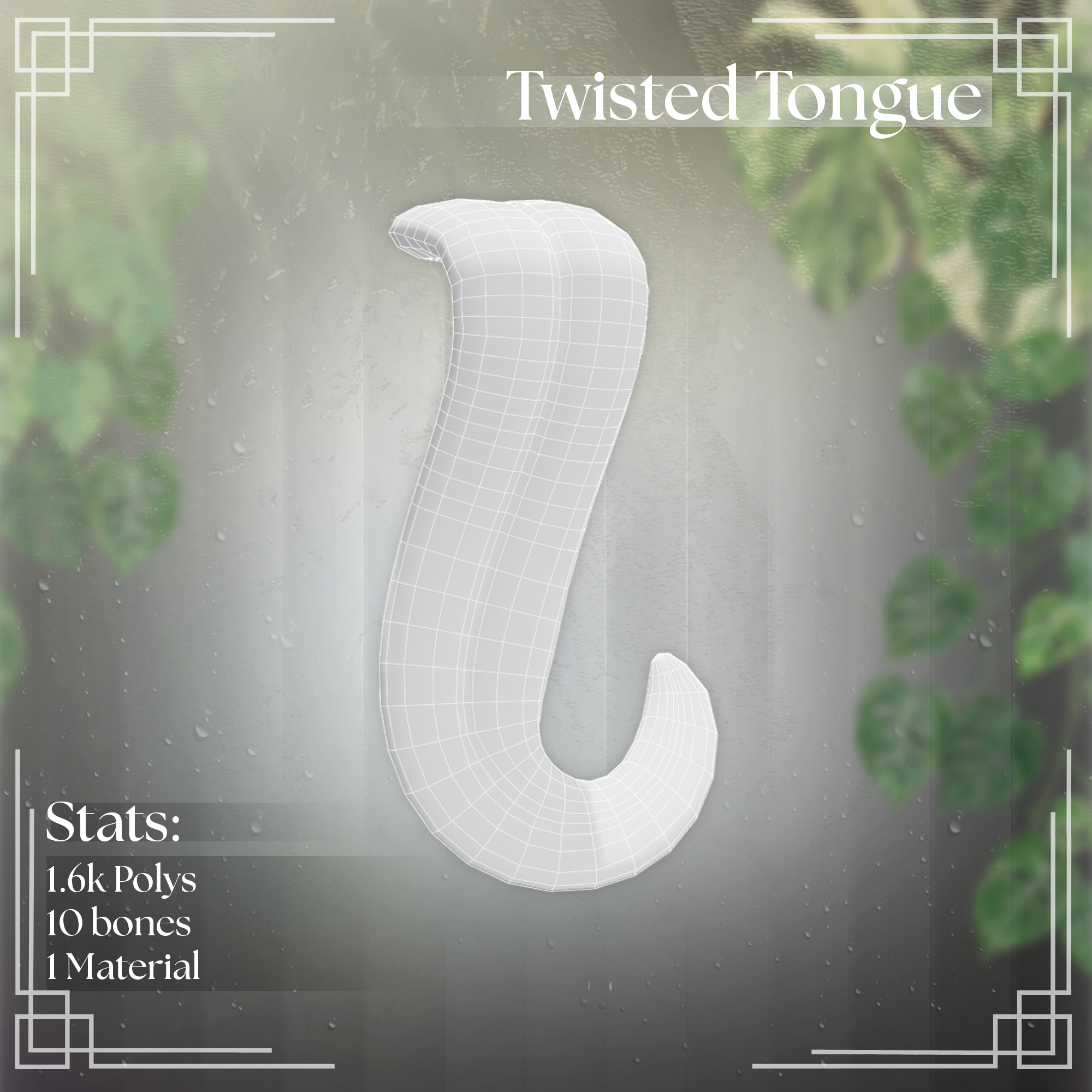 Twisted Tongue - VRCFury Prefab Included!