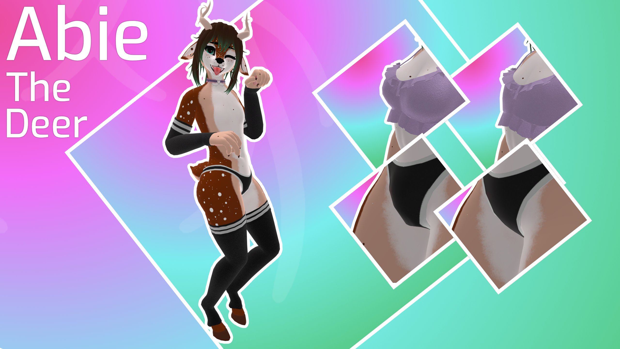 Abie - Vrchat avatar | VRCFT | GOGO