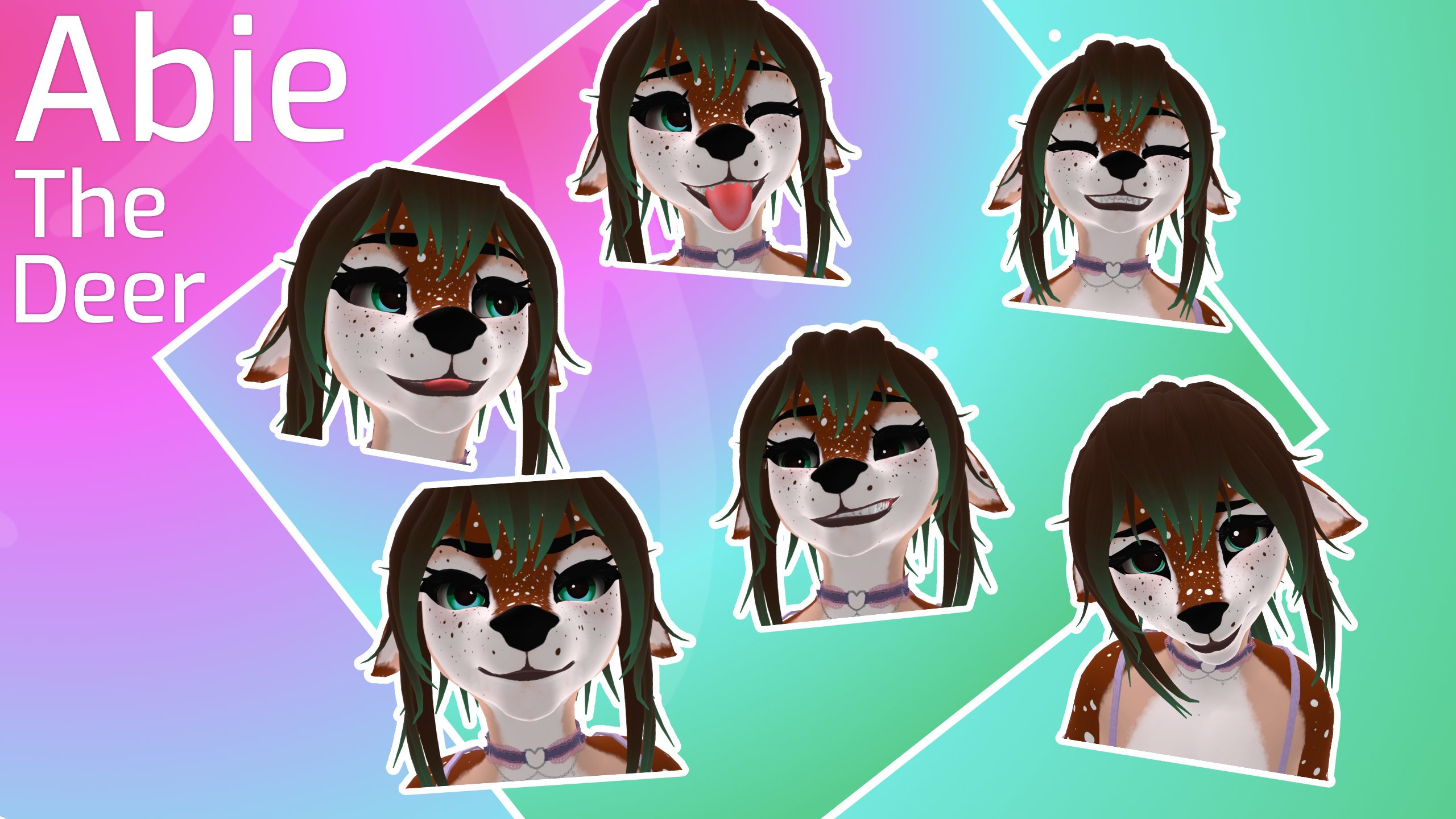 Abie - Vrchat avatar | VRCFT | GOGO
