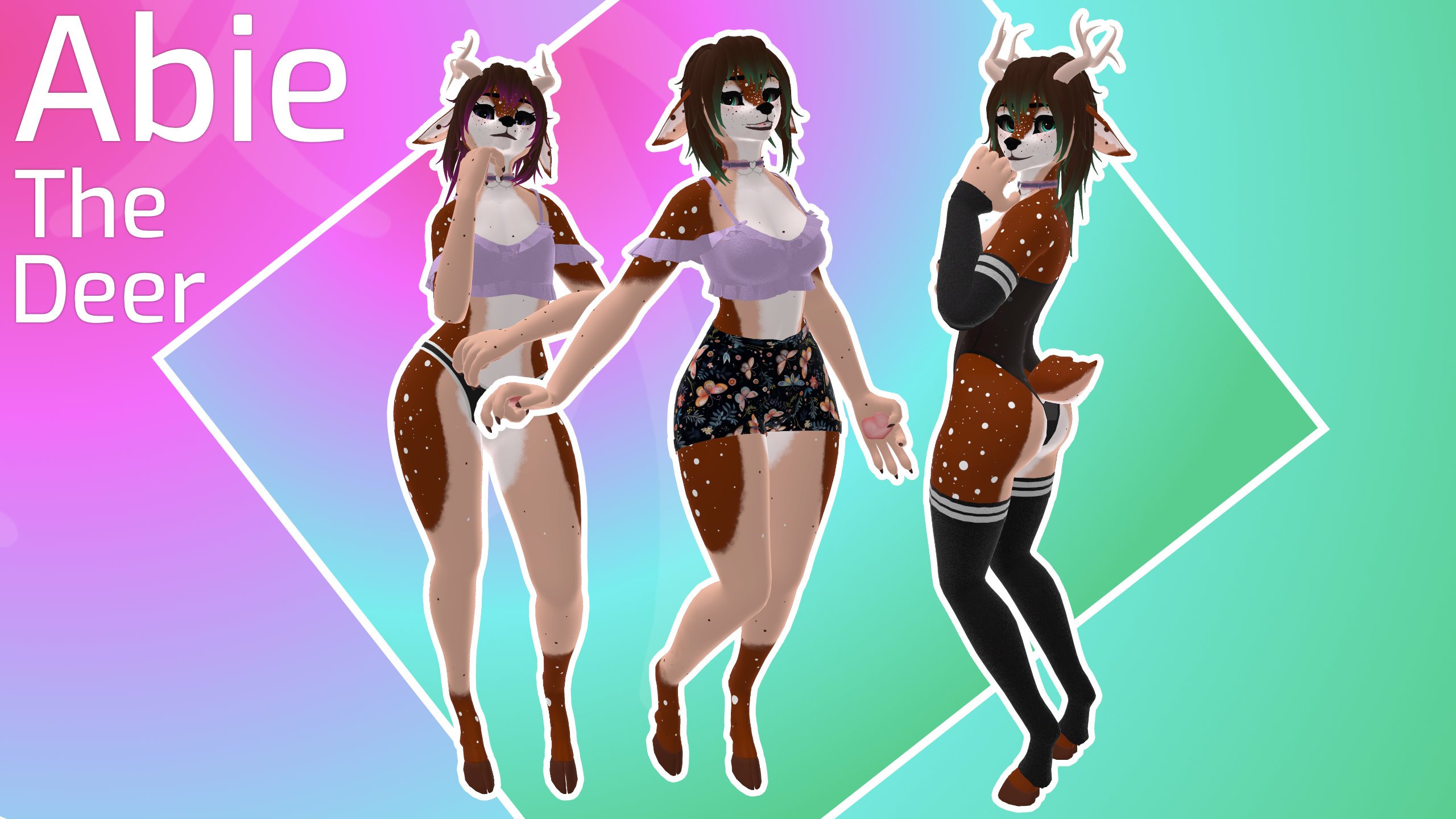 Abie - Vrchat avatar | VRCFT | GOGO