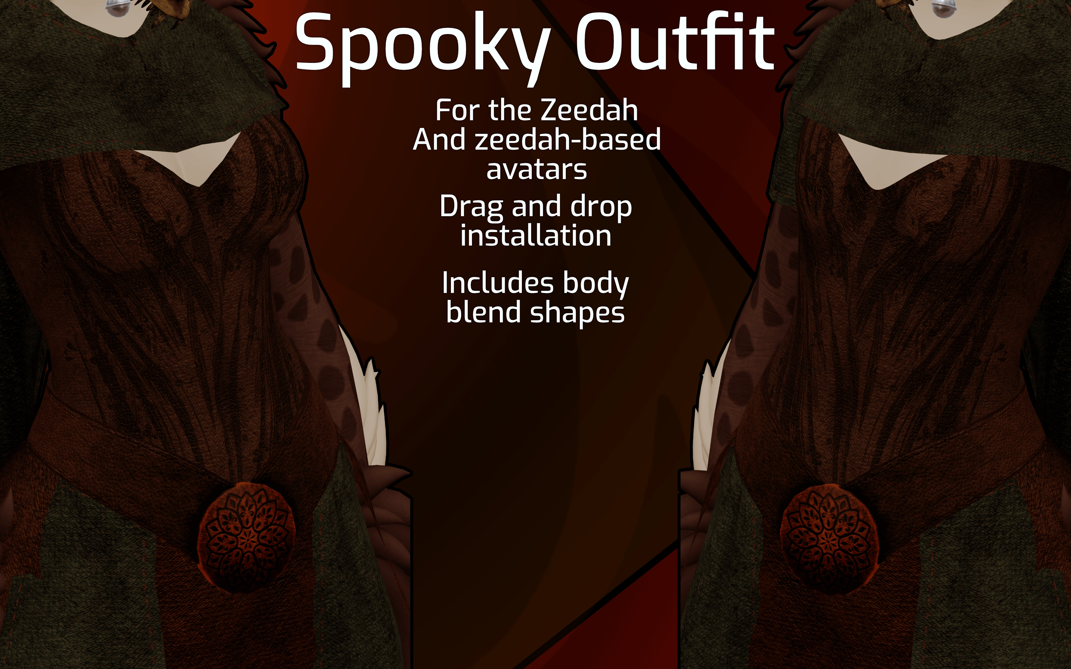 Spooky Outfit for Zeedah
