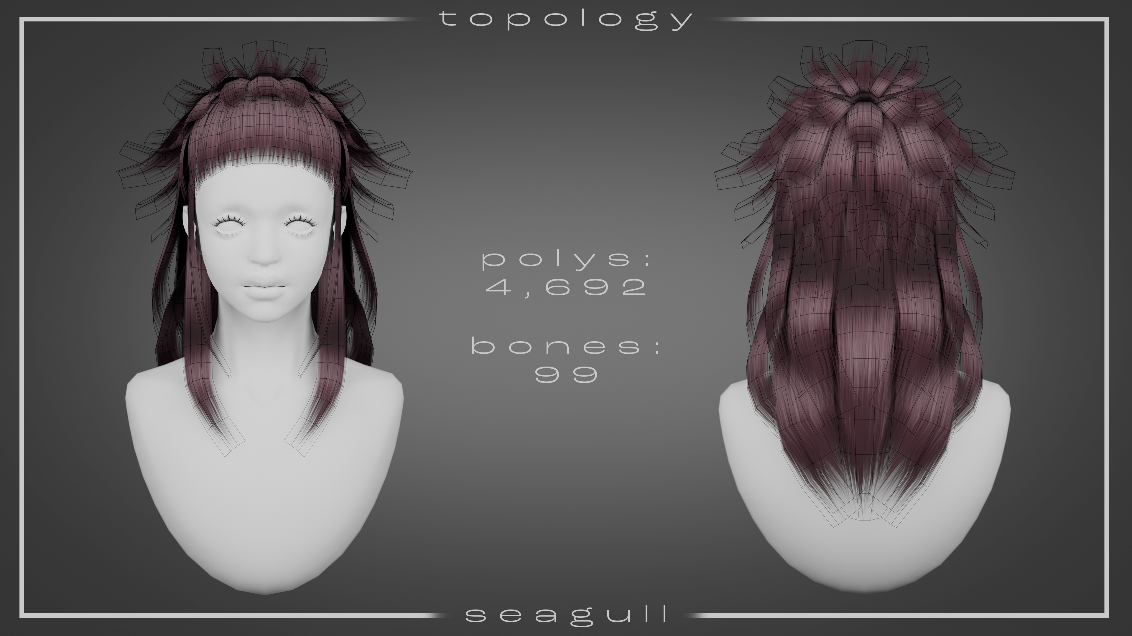 Choppy Microbang Mullet