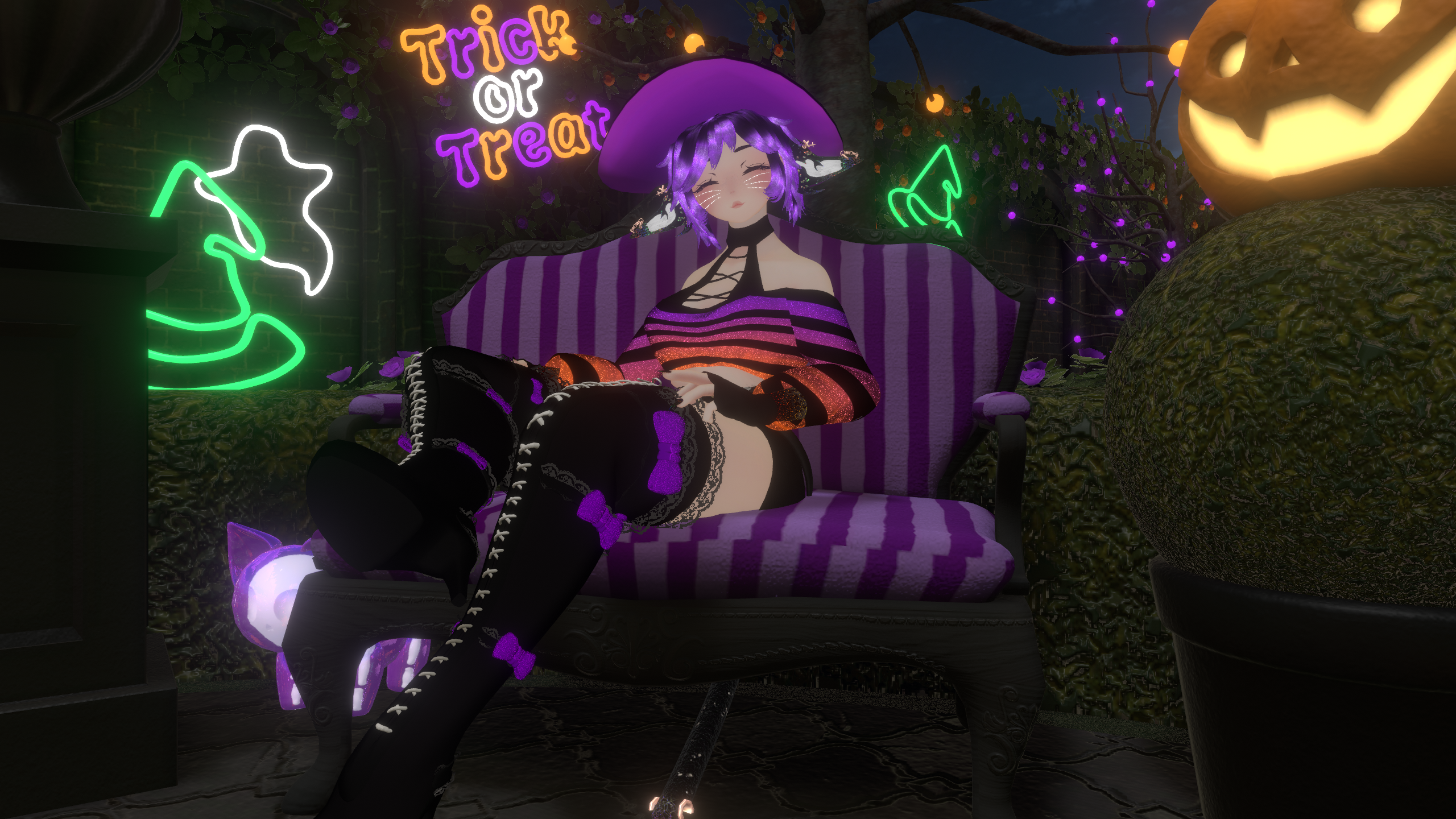 Hex Free + NSFW Paid Halloween Avatar (PC)