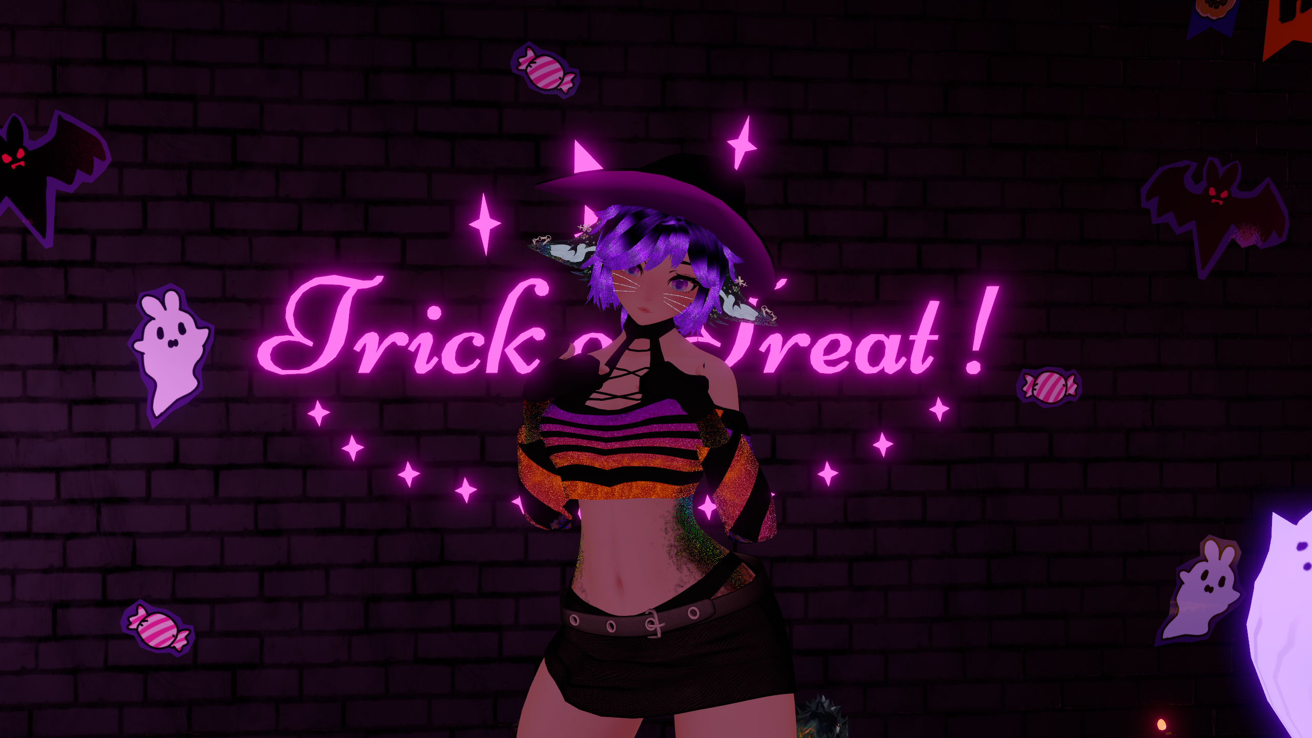 Hex Free + NSFW Paid Halloween Avatar (PC)