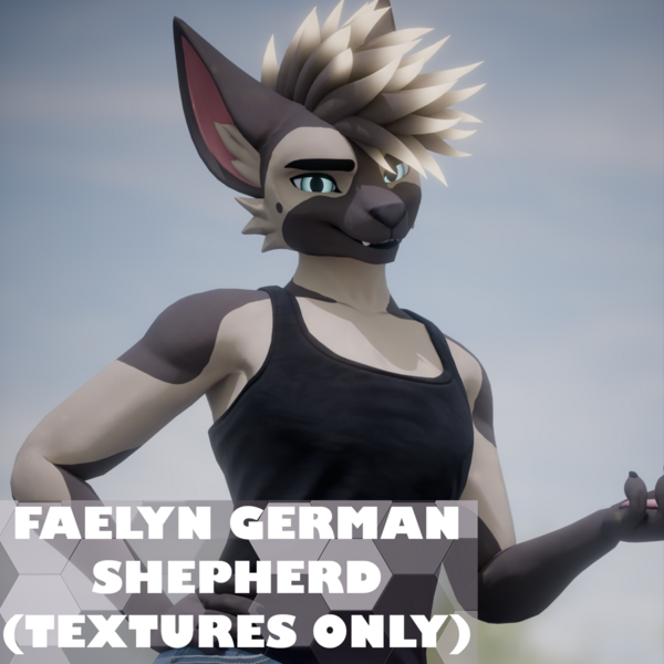 Faelyn German Shepherd (Texture)