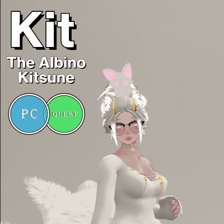 Kit the Albino Kitsune
