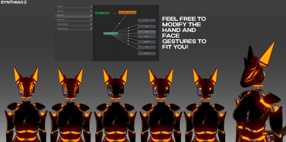 Synthia v0.2 - Avatar Base